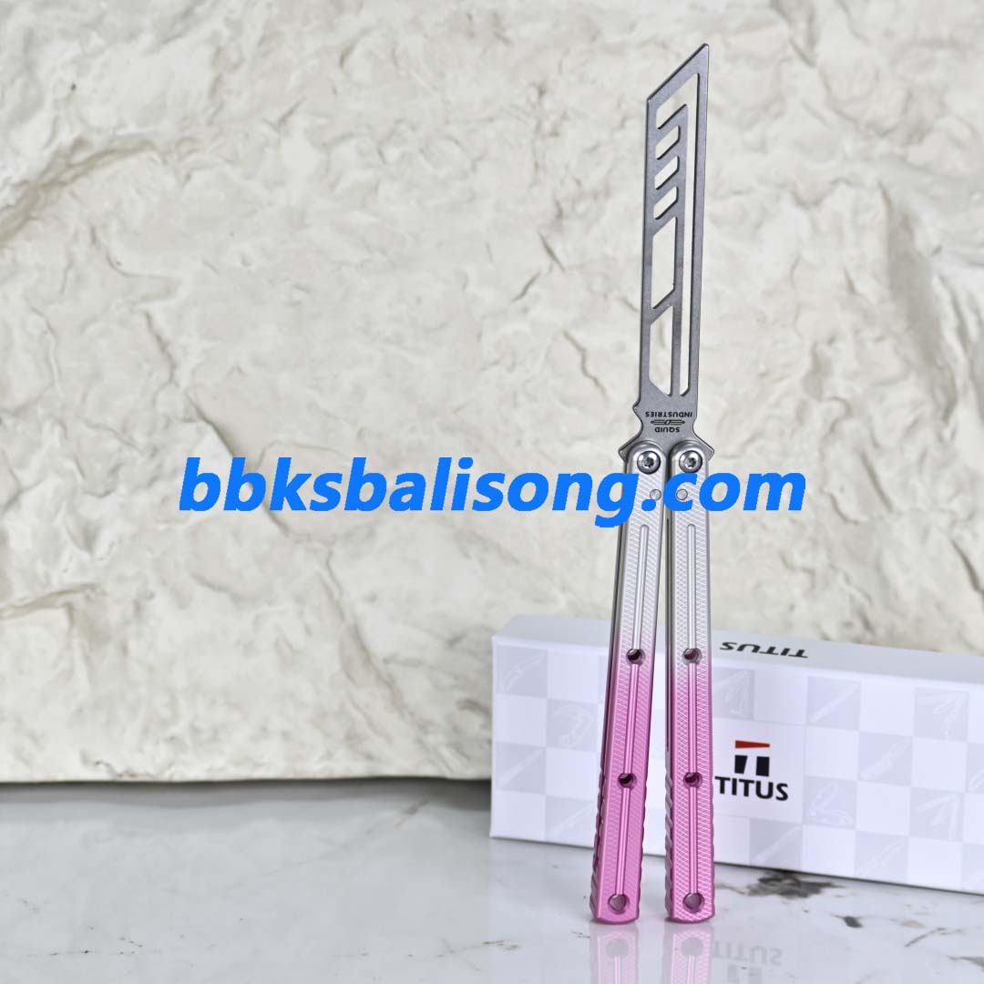 Titus kraken V3 Trainer Balisong Clone 7075 Aluminum