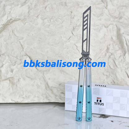 Titus kraken V3 Trainer Balisong Clone 7075 Aluminum