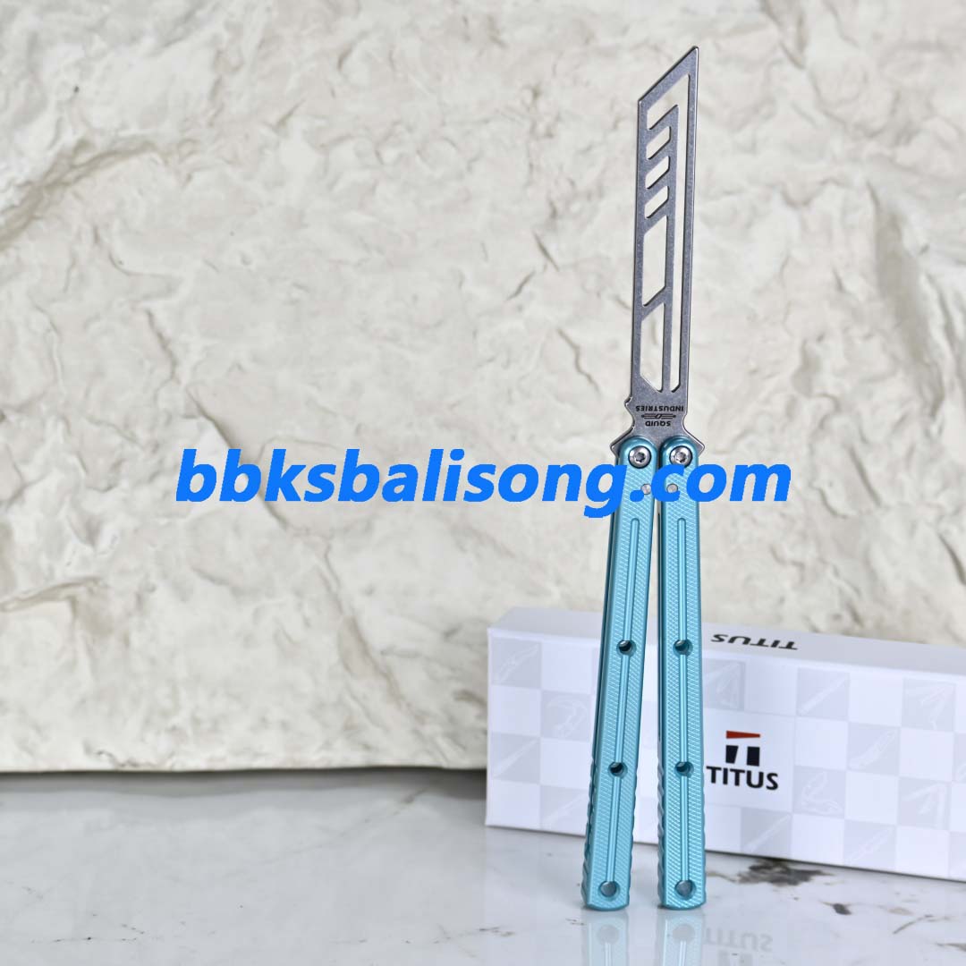 Titus kraken V3 Trainer Balisong Clone 7075 Aluminum