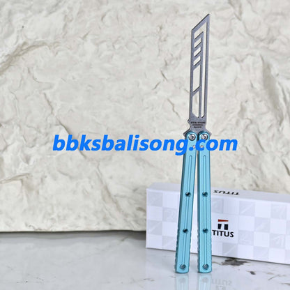 Titus kraken V3 Trainer Balisong Clone 7075 Aluminum