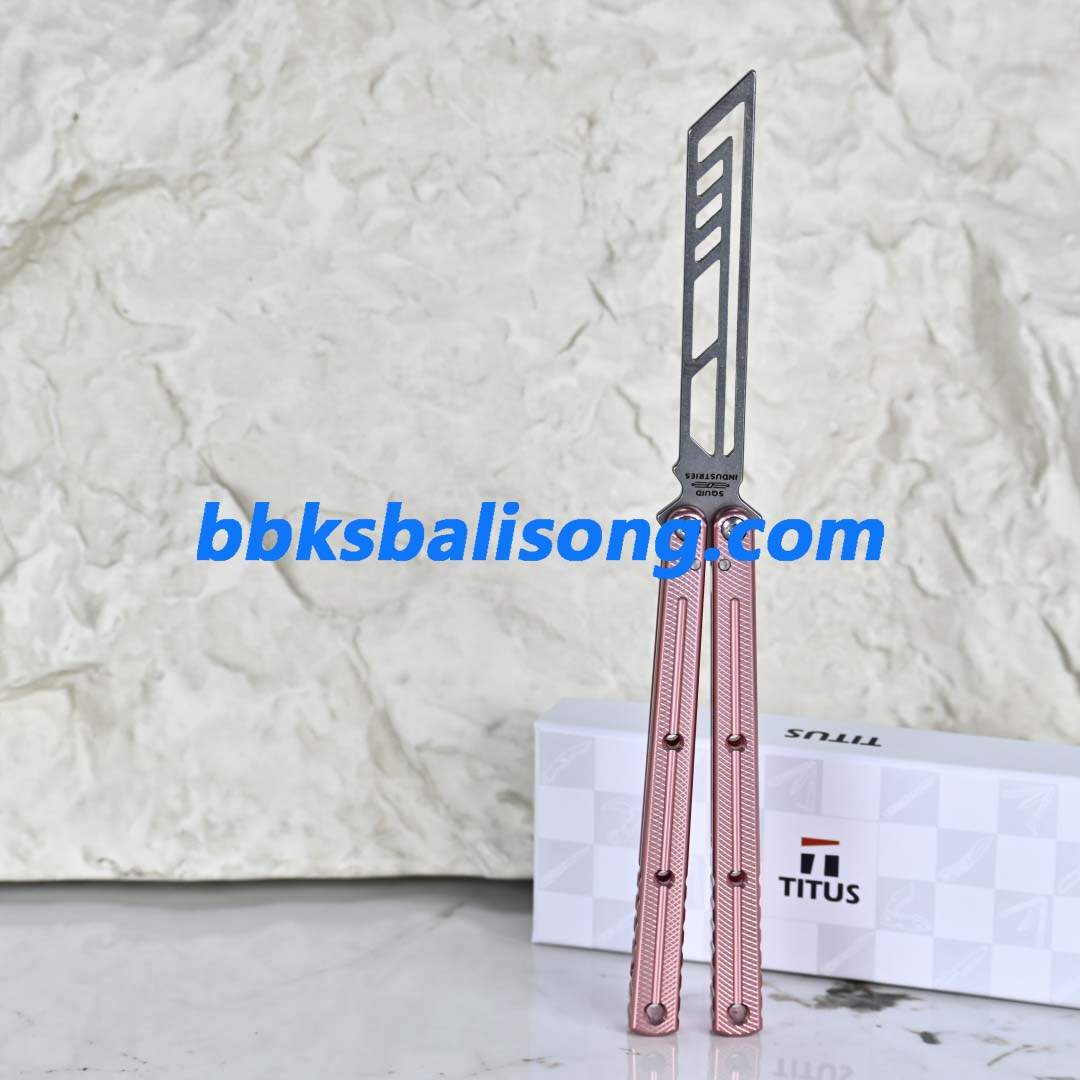 Titus kraken V3 Trainer Balisong Clone 7075 Aluminum