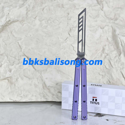 Titus kraken V3 Trainer Balisong Clone 7075 Aluminum