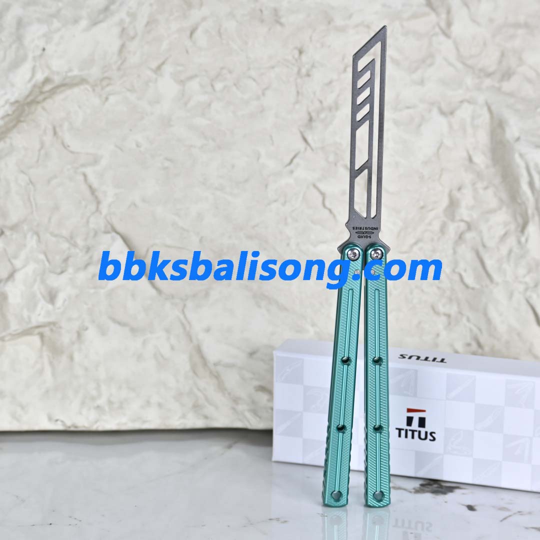 Titus kraken V3 Trainer Balisong Clone 7075 Aluminum