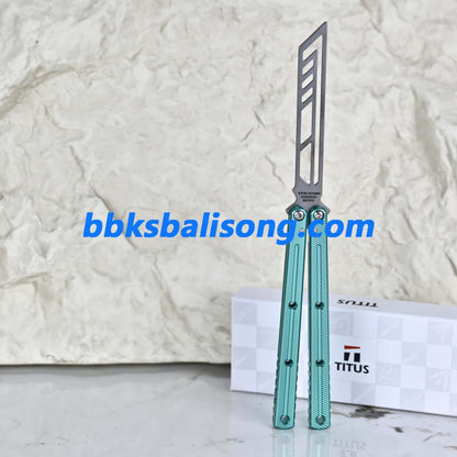 Titus kraken V3 Trainer Balisong Clone 7075 Aluminum
