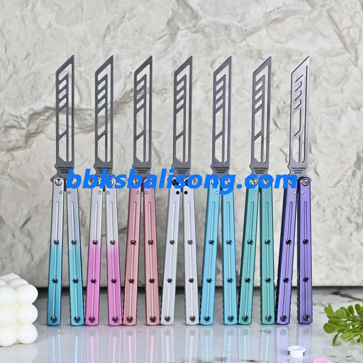 Titus kraken V3 Trainer Balisong Clone 7075 Aluminum