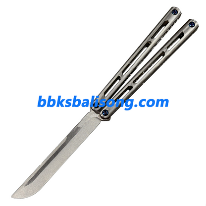 Tsunami Blade For ARMED SHARK Tsunami Trainer Balisong Clone