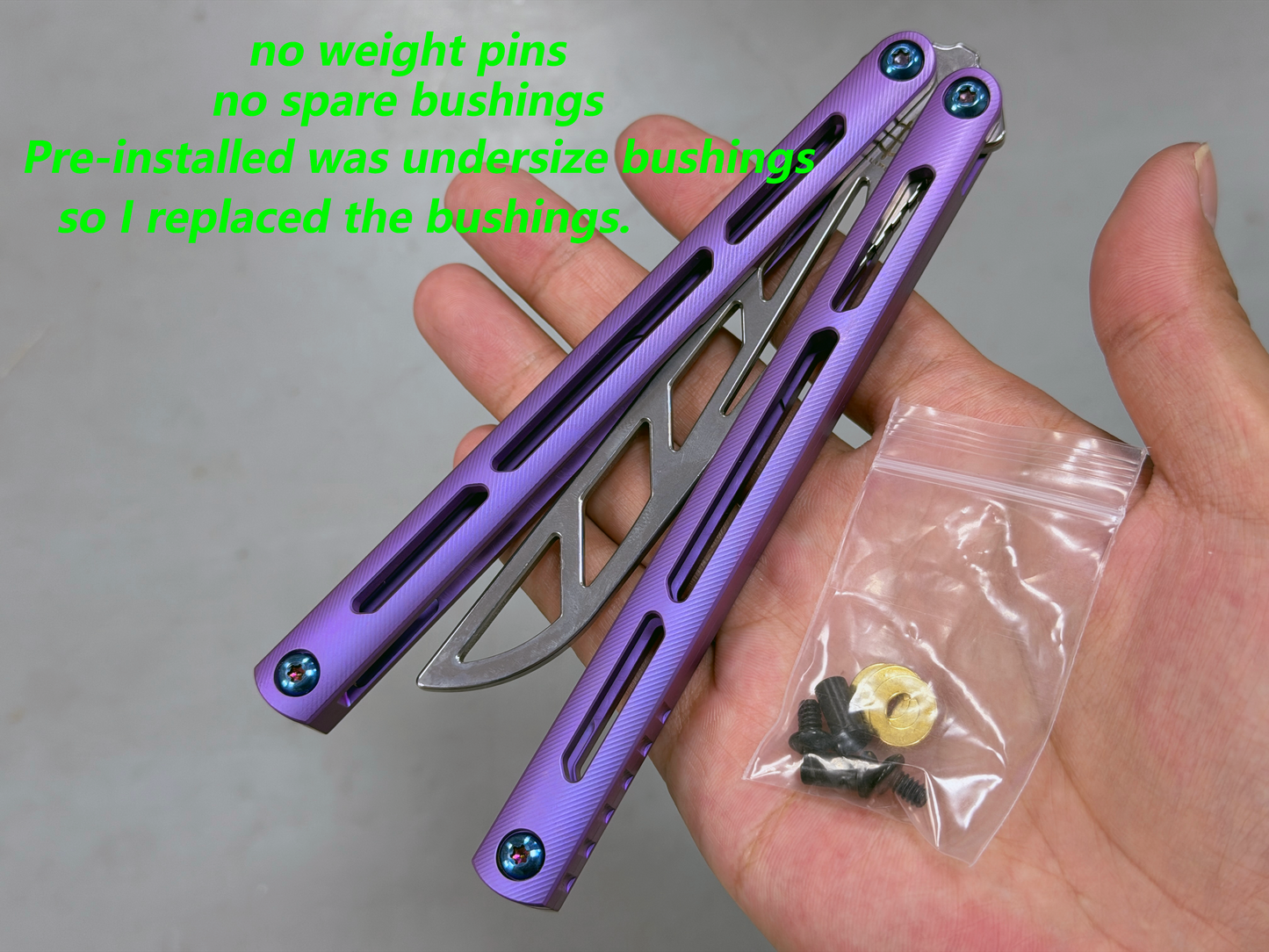 Baliplus Balisong Factory Stock