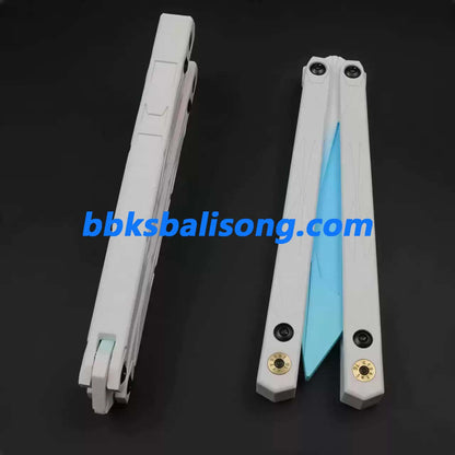 XDYY Crystallize Balisong Plastic Material Safety Flipping