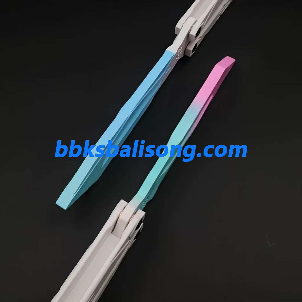 XDYY Crystallize Balisong Plastic Material Safety Flipping