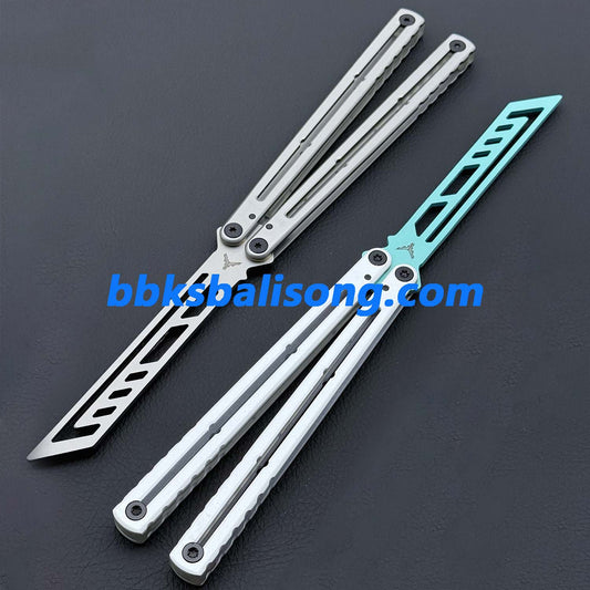 XDYY Krake Raken (Kraken) V3 Balisong Clone Stainless Steel Handle
