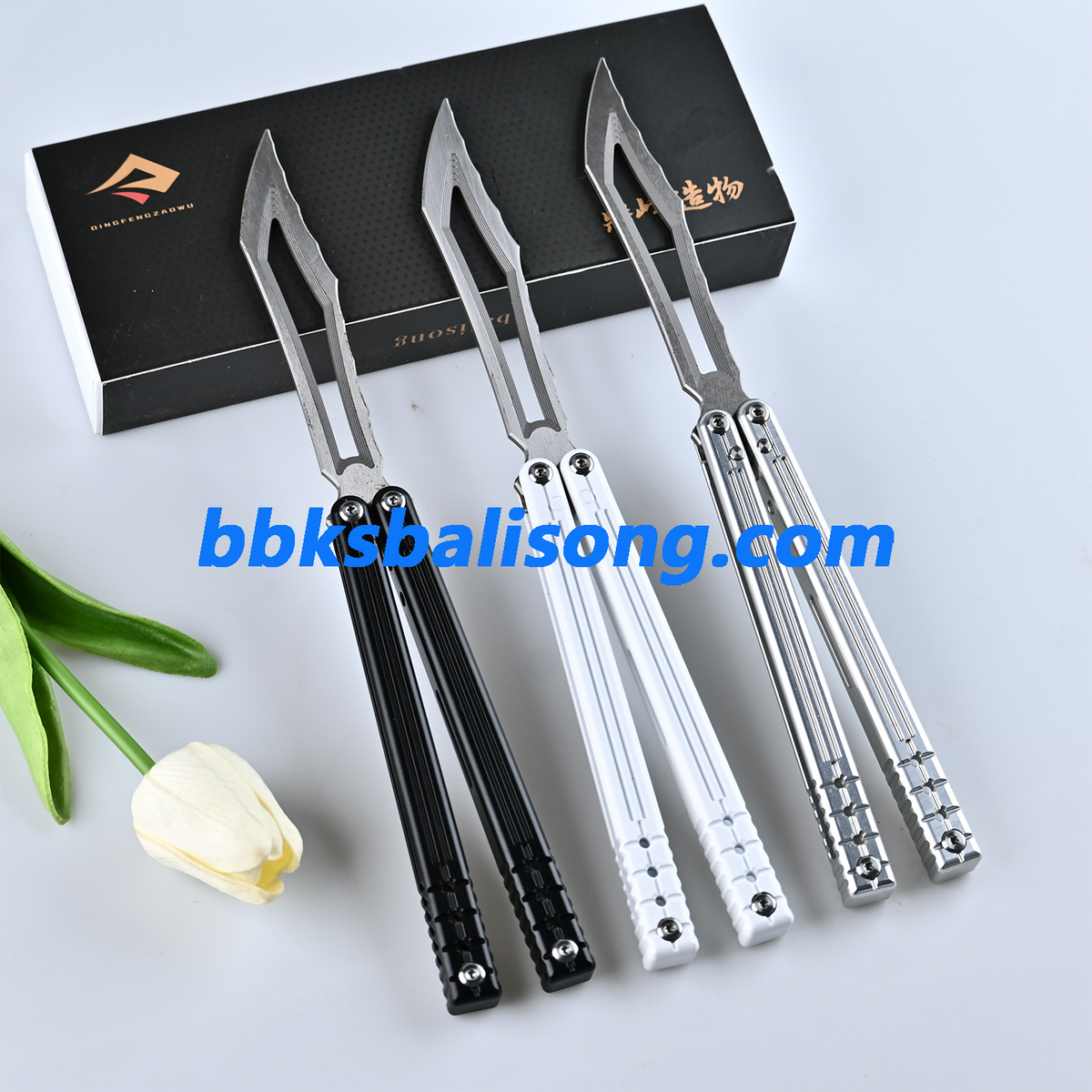 Dingfeng Armor Original Design Balisong 7075 Aluminum Handle