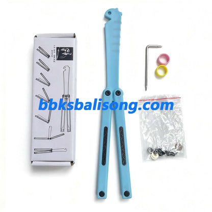 Xiaolu Frank-P Balisong Clone POM Plastic Safety