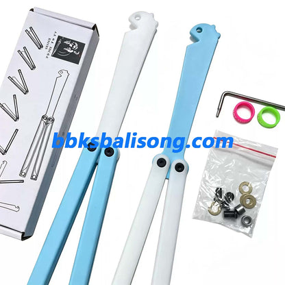Xiaolu Frank-P Balisong Clone POM Plastic Safety