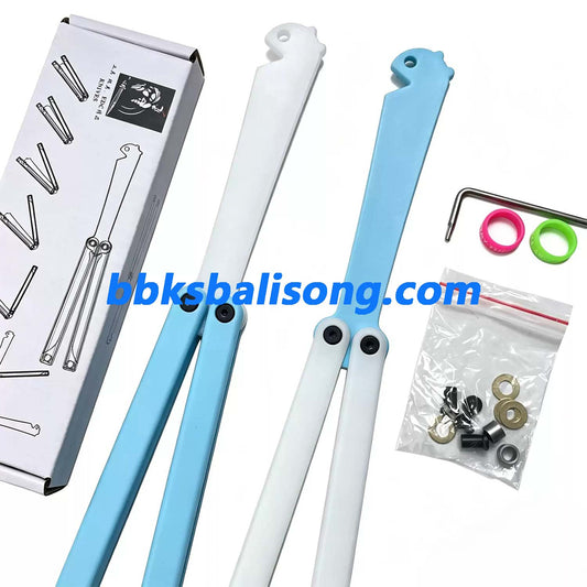 Xiaolu Frank-P Balisong Clone POM Plastic Safety