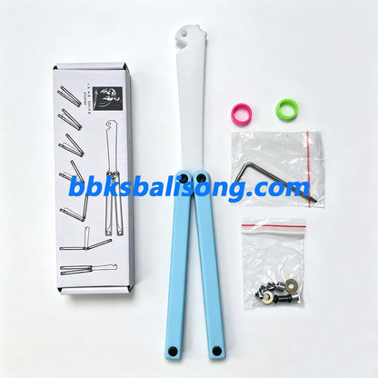 Xiaolu Frank-P Balisong Clone POM Plastic Safety