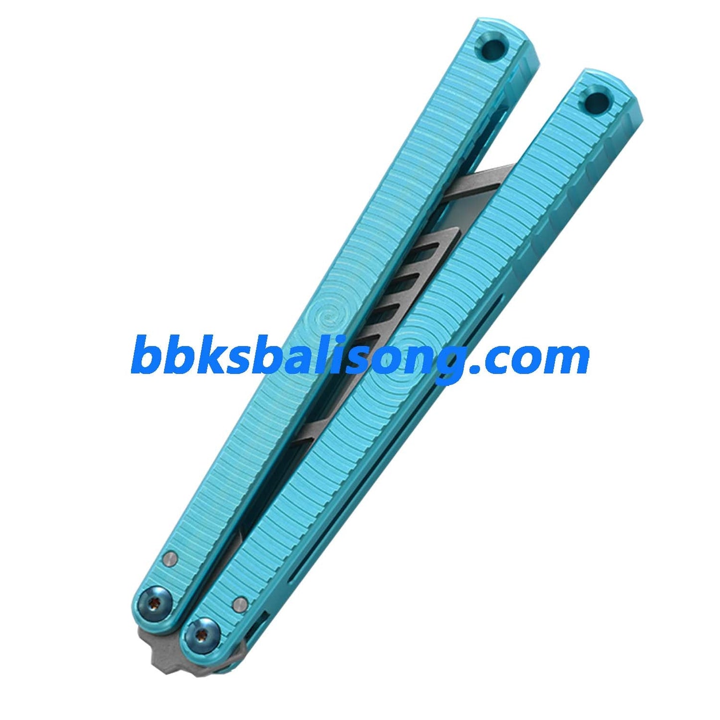 Yuppie Kraken V3 Balisong Clone Spiral Speed Channel Handle 7075 Aluminum