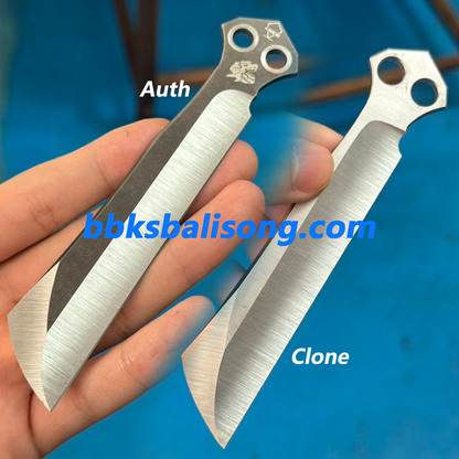 Zunmade AMKW Aeon Balisong Clone G10+Titanium Handle Live Blade