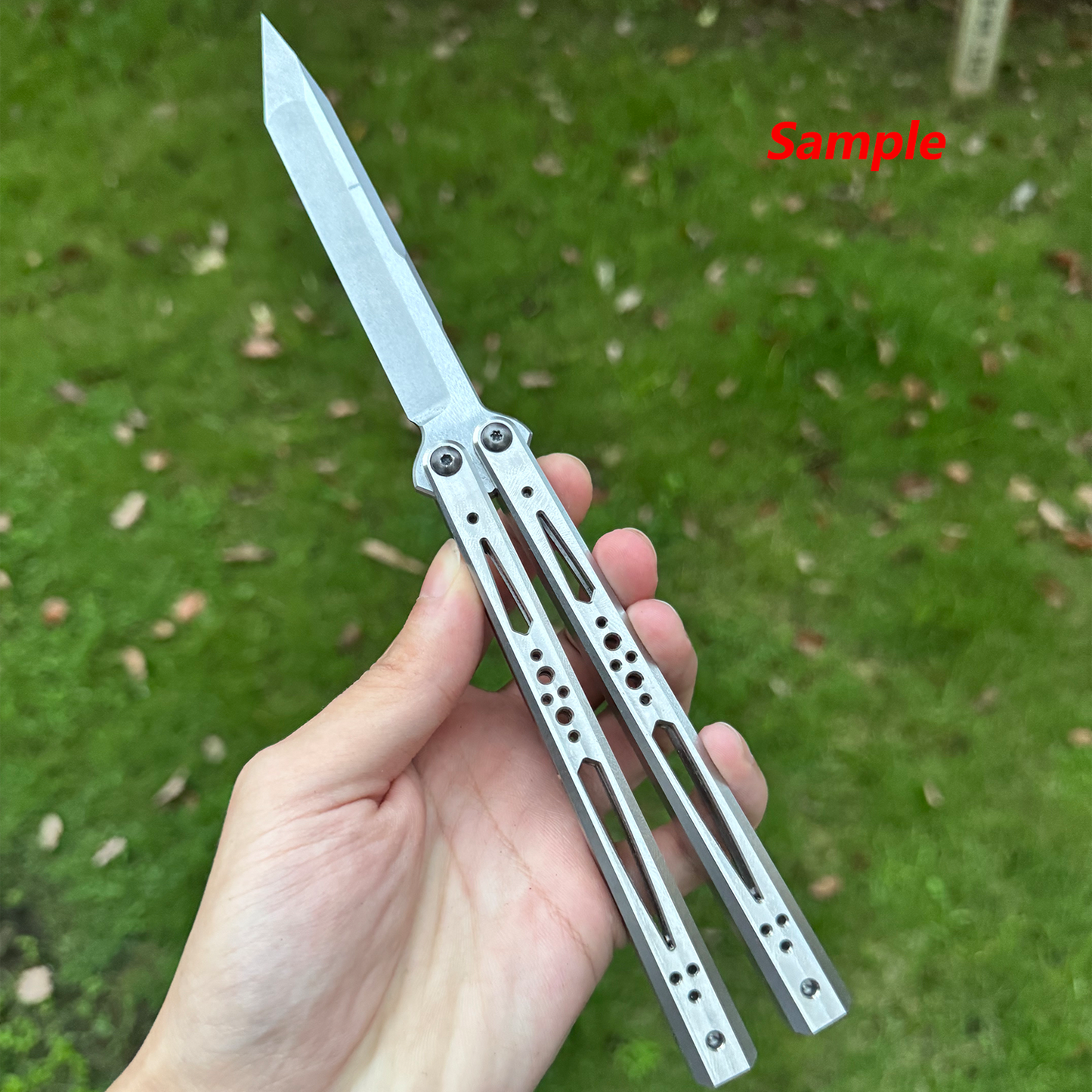 Zunmade Ryworx Ga Balisong Clone Titanium Handle