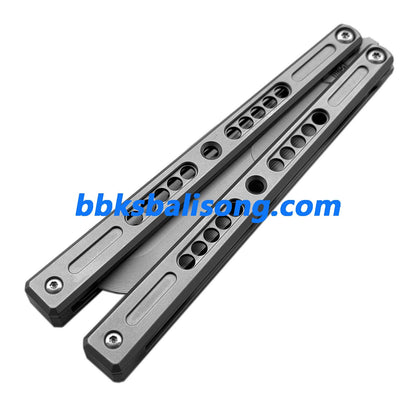 Zunmade Solo Balisong Clone Titanium Handle Bushings System