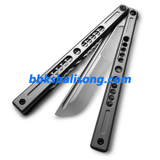 Zunmade Solo Balisong Clone Titanium Handle Bushings System