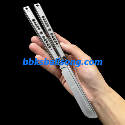 Zunmade Solo Balisong Clone Titanium Handle Bushings System