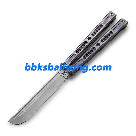 Zunmade Solo Balisong Clone Titanium Handle Bushings System