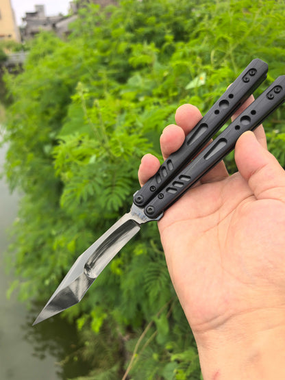 Titus Customize Replicant Special Edition Balisong Clone G10+Titanium Handle