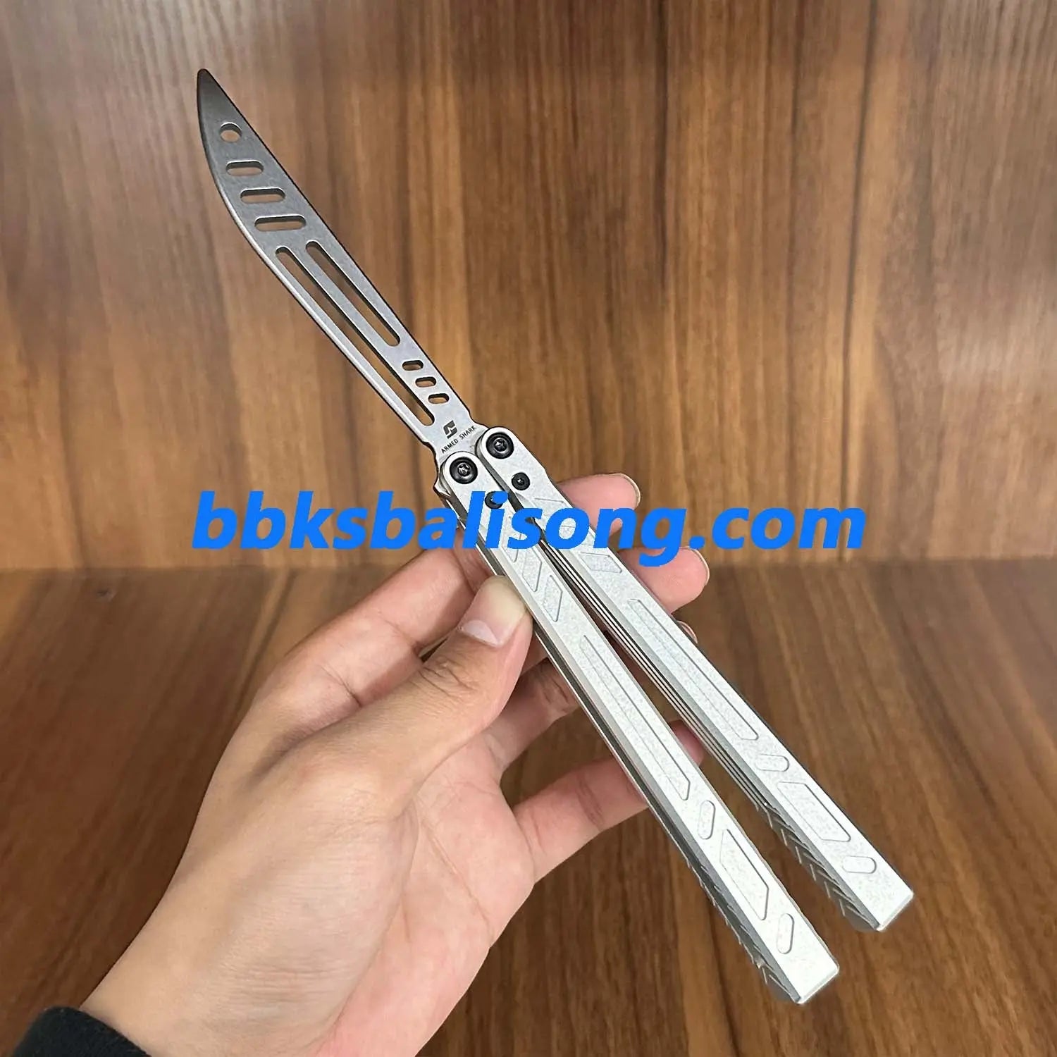 ARMED SHARK 7075 Aluminum Channel Barebones Balisong Clone BBKSbalisong