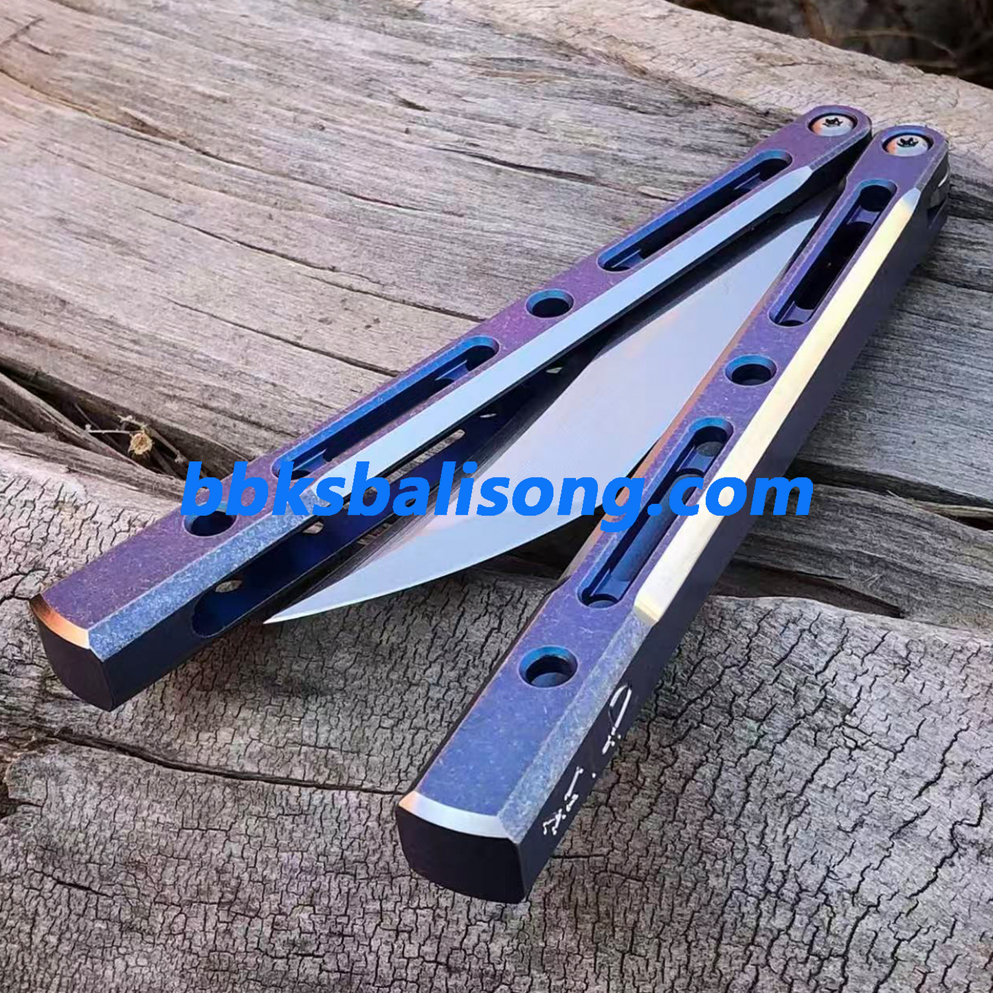 ZunMade Monarch V1 Balisong Clone Titanium Handle(Second Production)