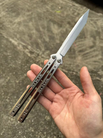 Zunmade Ryworx Ga Balisong Clone Titanium Handle