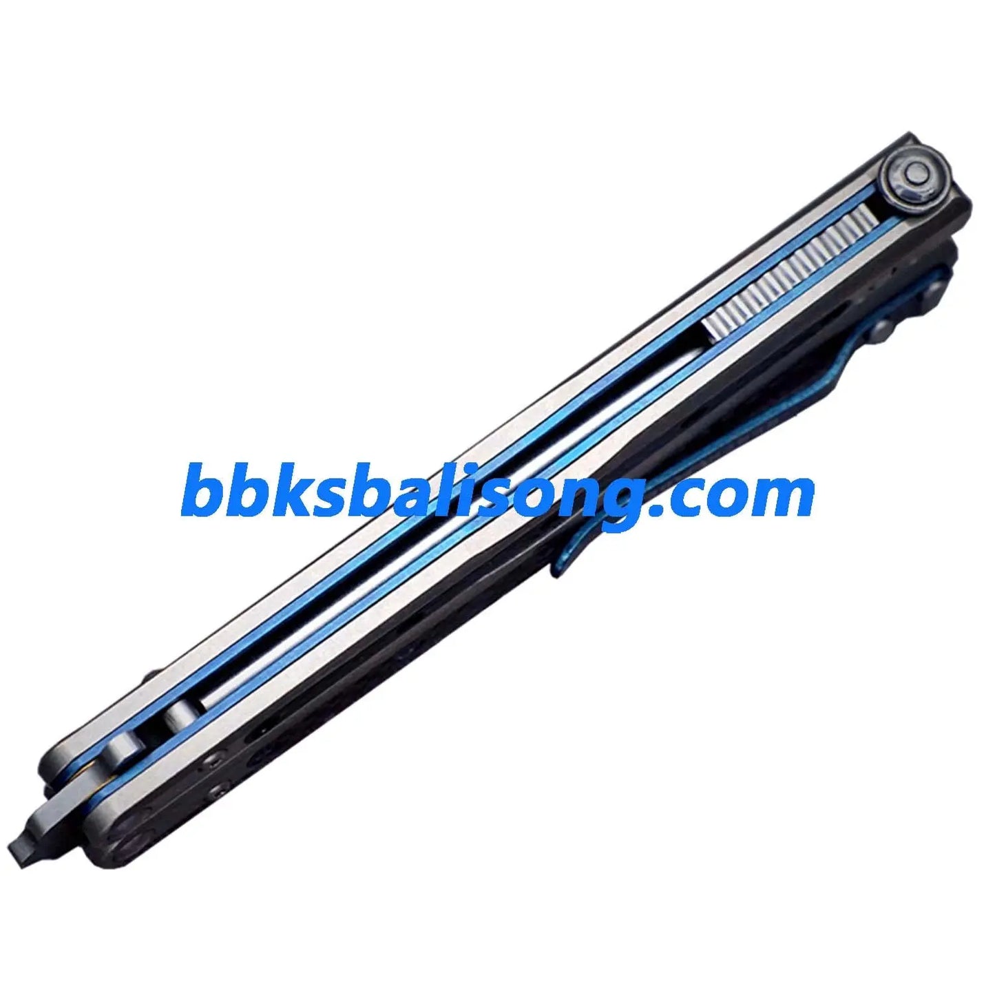 Baliplus BM51 Clone Carbon Fiber+Titanium Alloy Handle BBKSbalisong