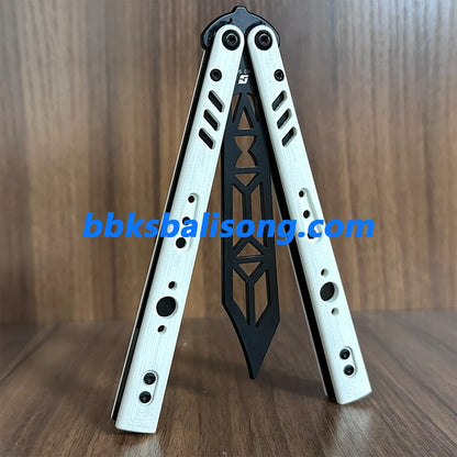 ARMED SHARK BRS Replicant (REP) Balisong Clone Titanium+G10 Handle BBKSbalisong