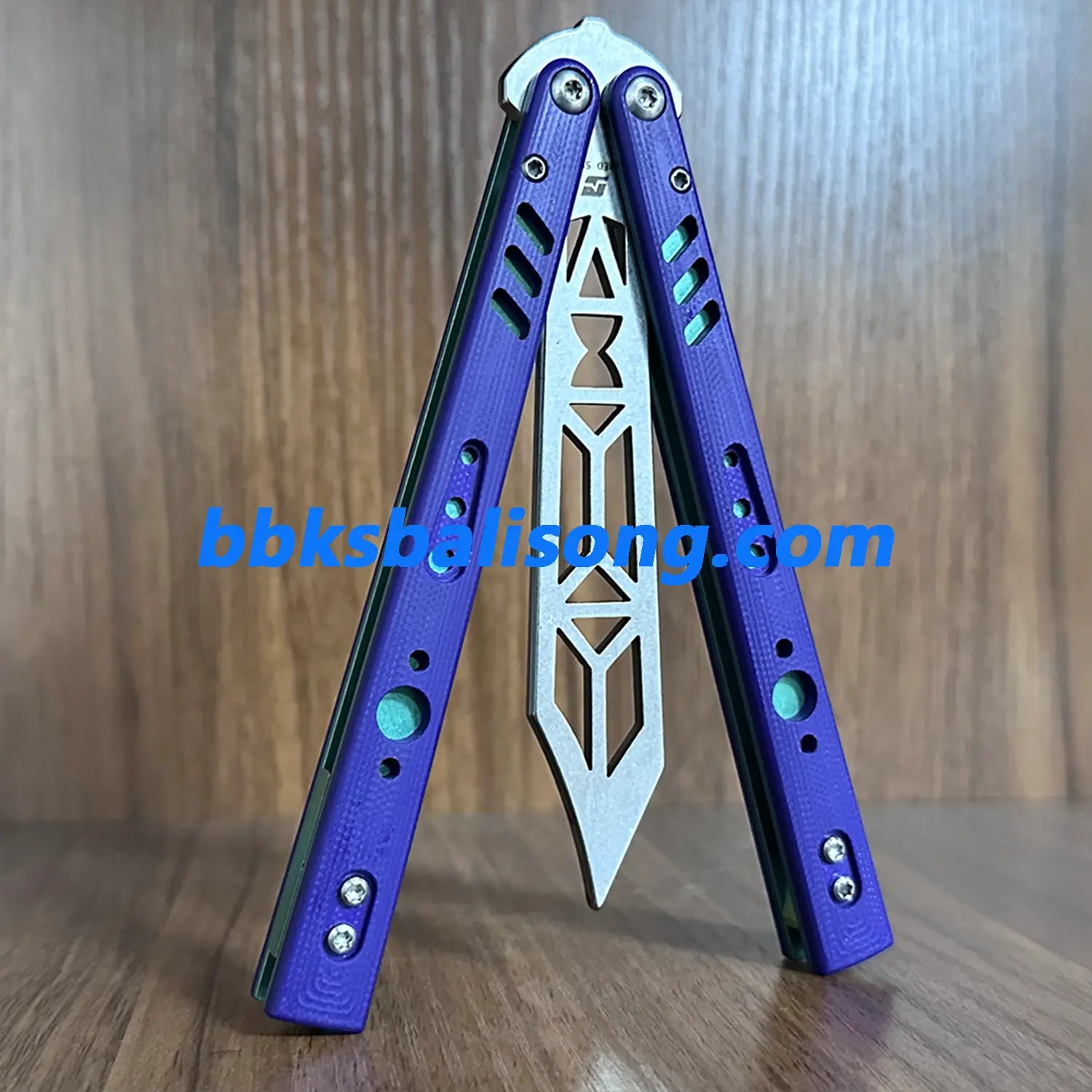 ARMED SHARK BRS Replicant (REP) Balisong Clone Titanium+G10 Handle BBKSbalisong