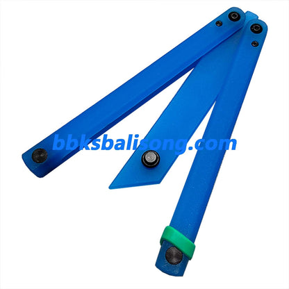 Yuppie Luminous Fluorescent Plastic Balisong