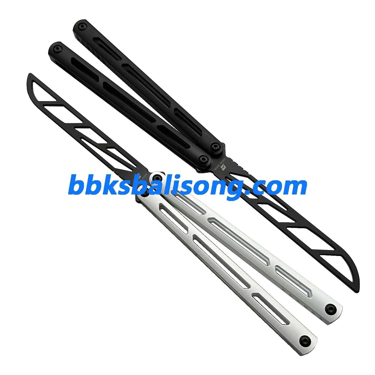 ARMED SHARK Tsunami Balisong Clone Titanium Chanwich Handle BBKSbalisong