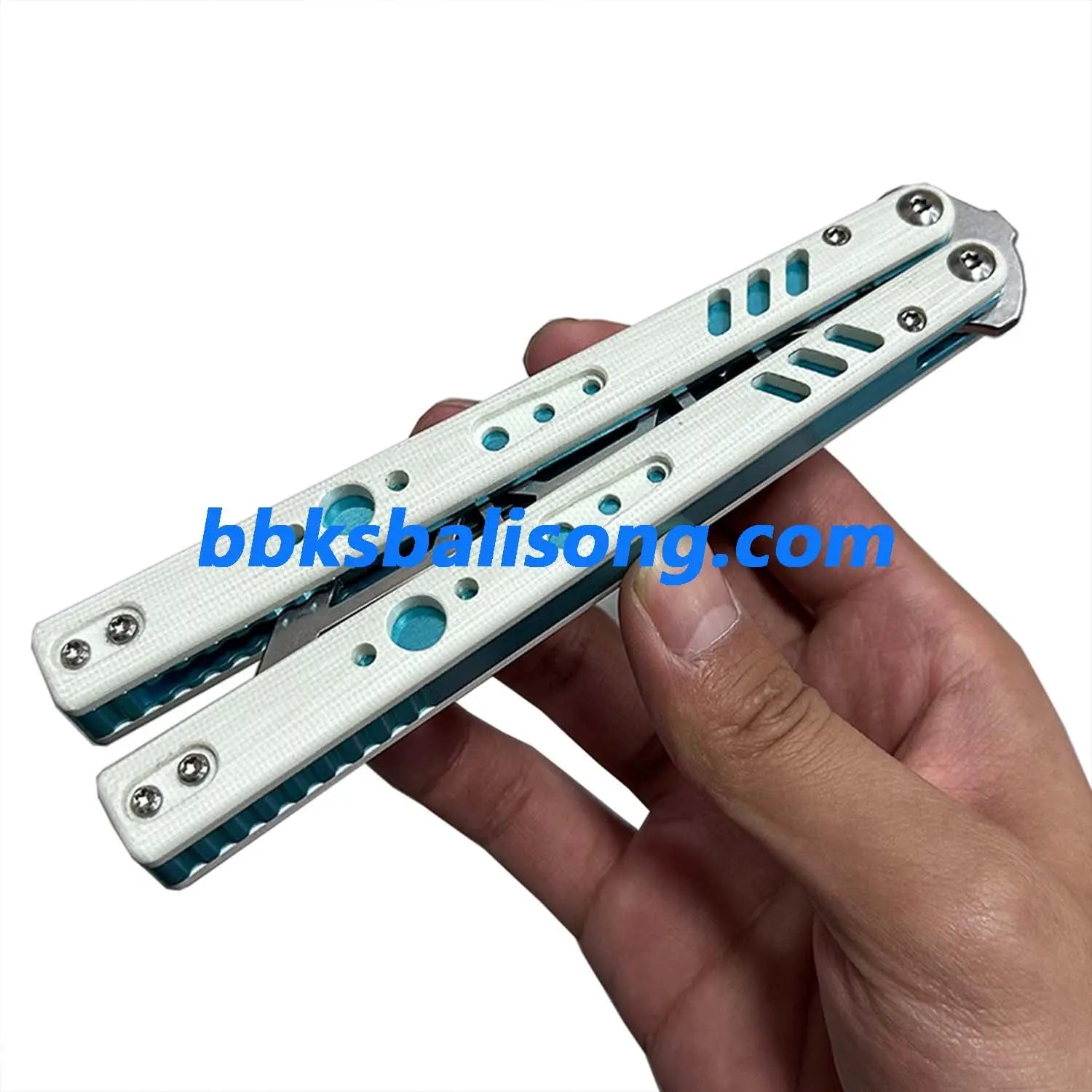 ARMED SHARK Aluminum Channel Replicant (REP) Balisong Clone BBKSbalisong