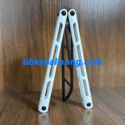 ARMED SHARK Tsunami Balisong Clone Titanium Chanwich Handle BBKSbalisong