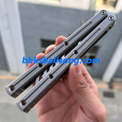 ARMED SHARK Titanium Krake Raken (Kraken) V3 Balisong Clone