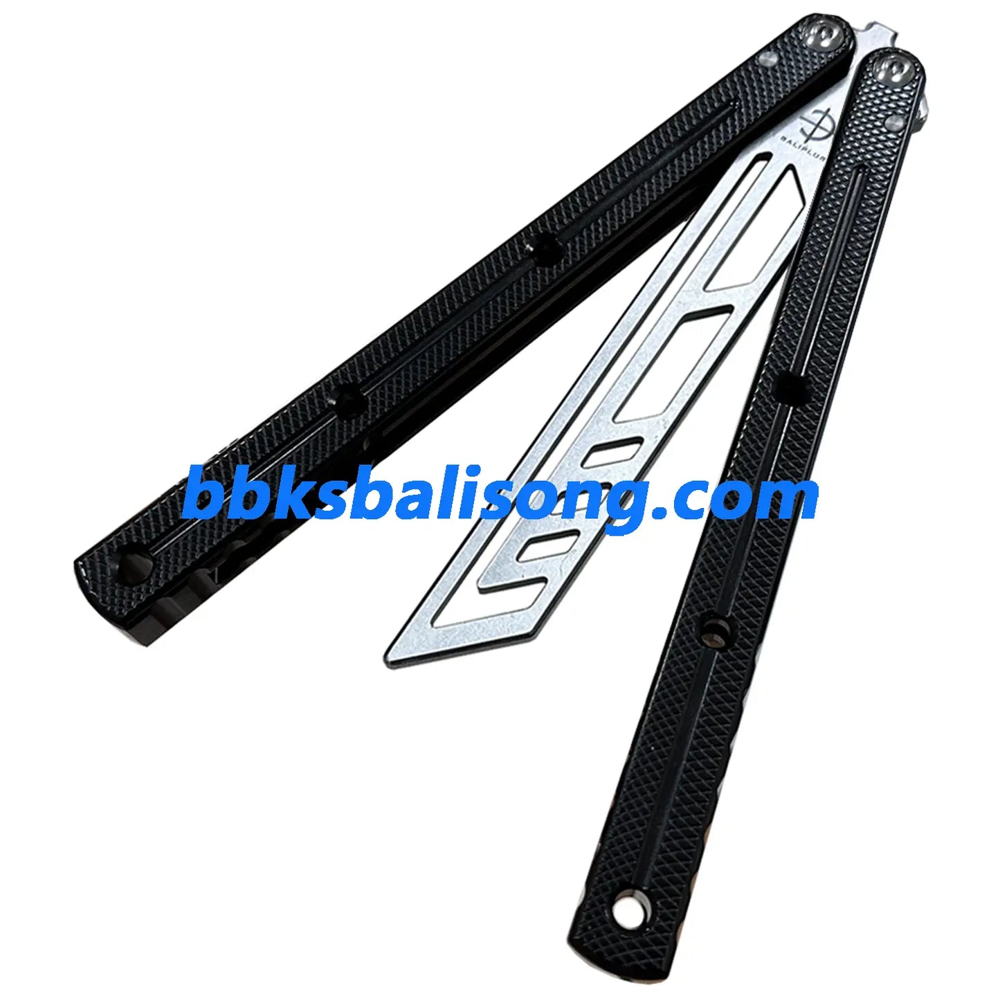 Baliplus Krake Raken (Kraken) V3 Balisong Trainer Clone 6061 Aluminum Channel Handle BBKSbalisong