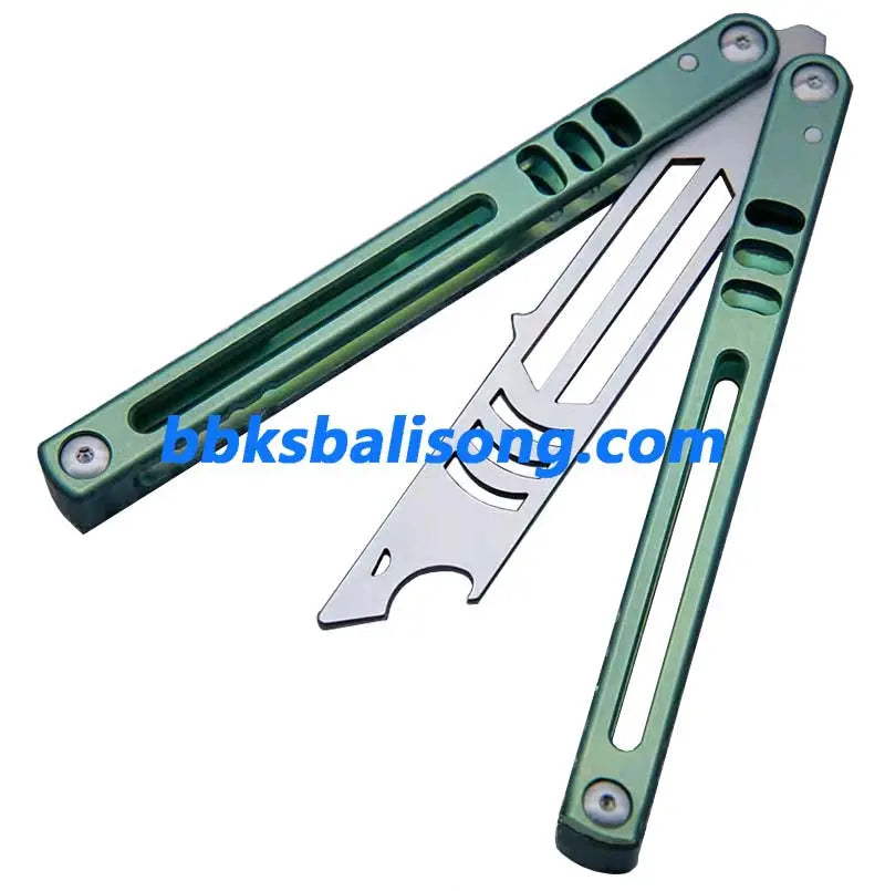 Theone Titanium Madko (Mad Mako) Balisong Trainer Clone BBKSbalisong