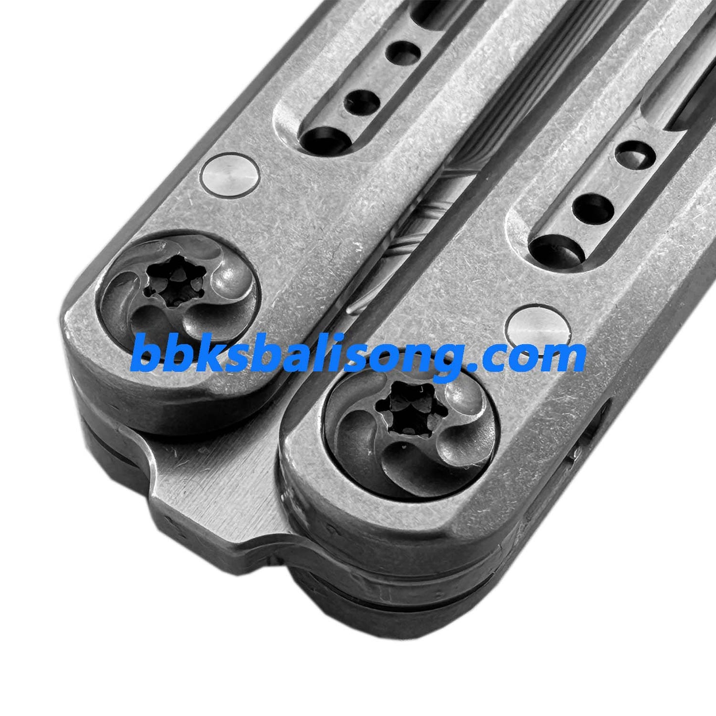 Baliplus Medusa V2 Balisong Clone Titanium Handle Bushings System