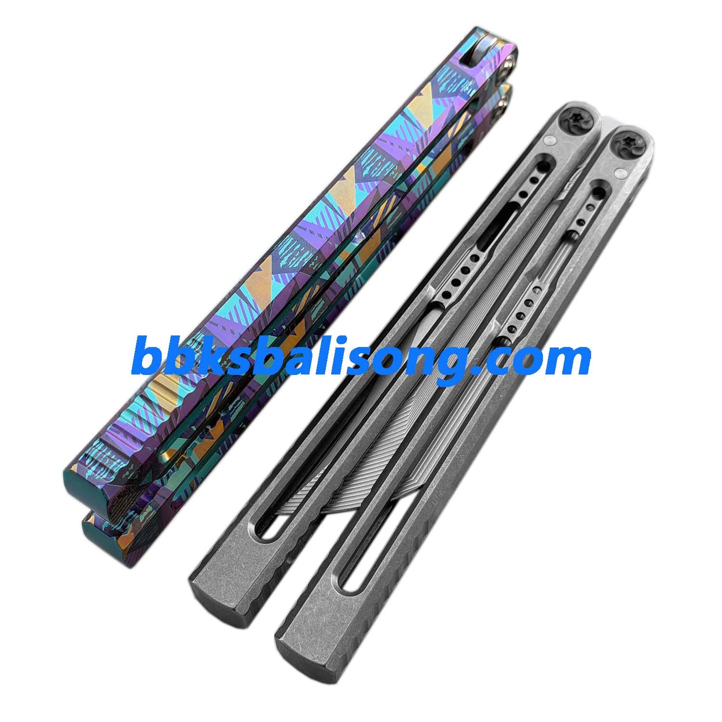 Baliplus Medusa V2 Balisong Clone Titanium Handle Bushings System