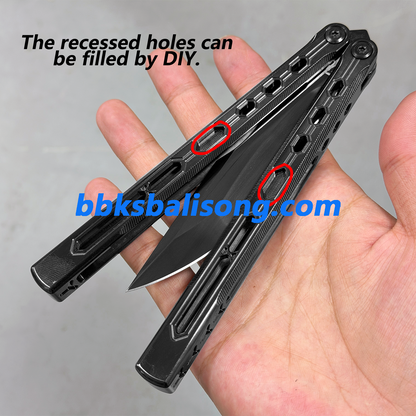 Titus Echo Original Balisong Titanium Handle