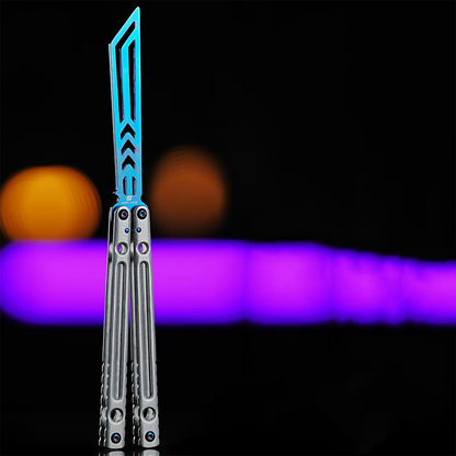 ARMED SHARK Danger Wanderer Balisong Trainer Bushings System Stainless steel Handle