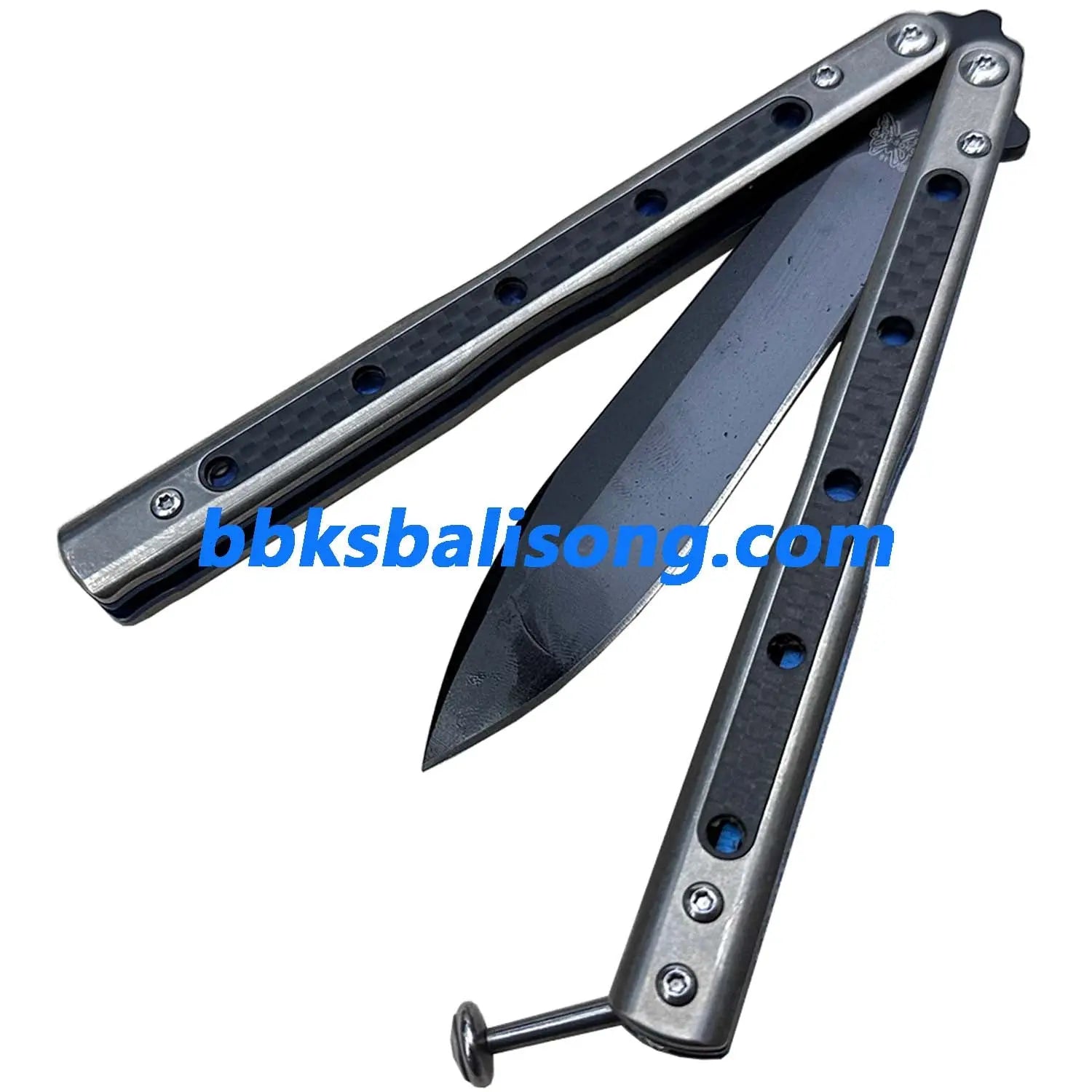 Baliplus BM51 Clone Carbon Fiber+Titanium Alloy Handle BBKSbalisong