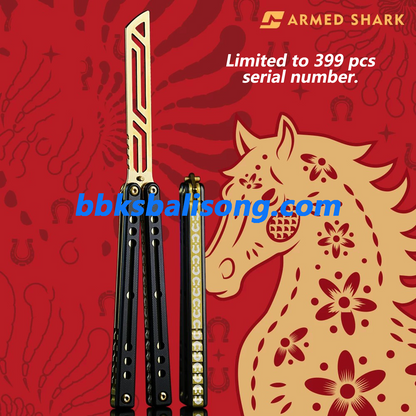 ARMED SHARK Nautilus V2 Balisong Clone