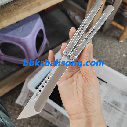 Baliplus×AKD Votum Original Balisong Titanium Handle