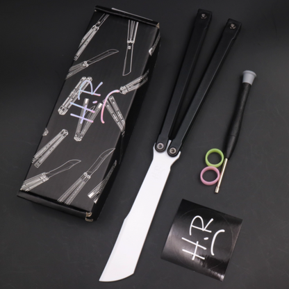 HR Flood Dragon Balisong Trainer Plastic Safe Training