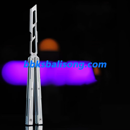 ARMED SHARK Ajax Balisong Trainer 7075 Aluminum +G10 Handle