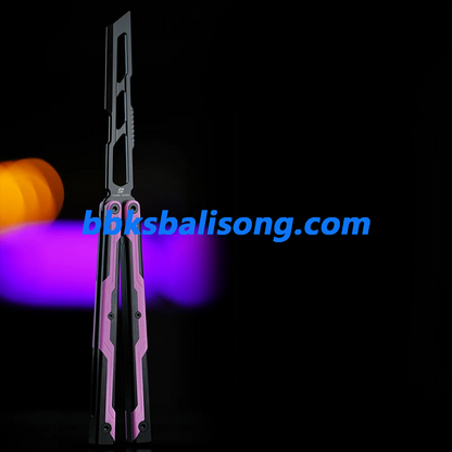 ARMED SHARK Ajax Balisong Trainer 7075 Aluminum +G10 Handle